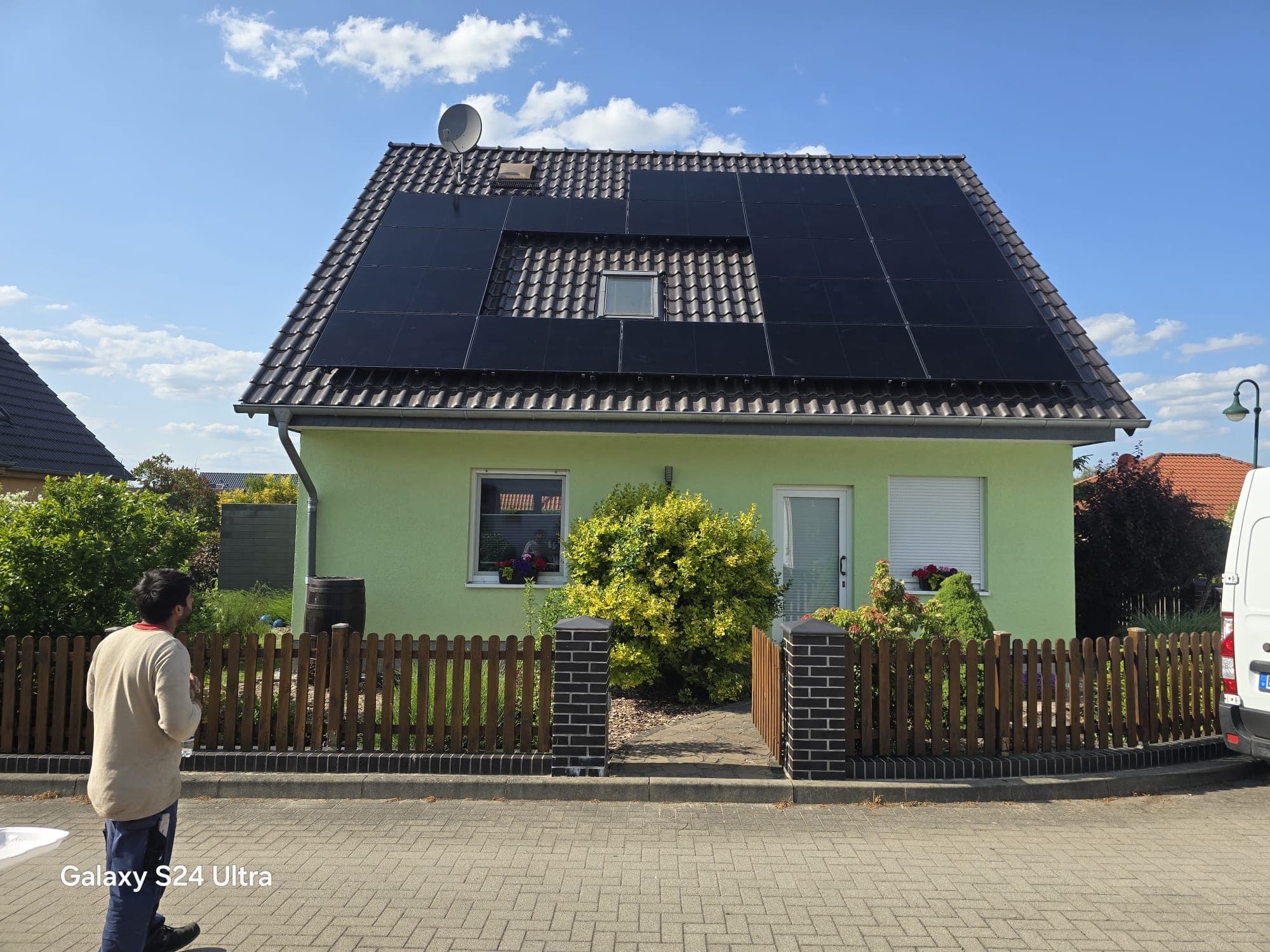 Gereinigtes Treppenhaus in einem Berliner Mehrfamilienhaus